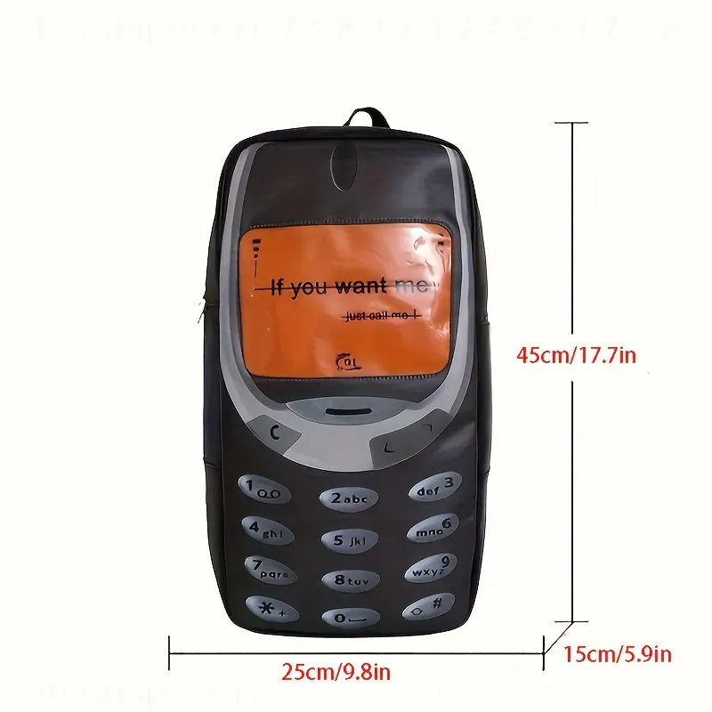 Kadınlar için Komik Telefon Ba - Fashion Backpack Women incelemesi ve fiyatı